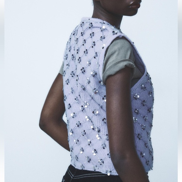 ZARA NWT 2024 KNIT  1 PIECE VEST TOP SIZE M
🚨 FINAL PRICE NO ACCEPT OFFERS - Picture 7 of 12